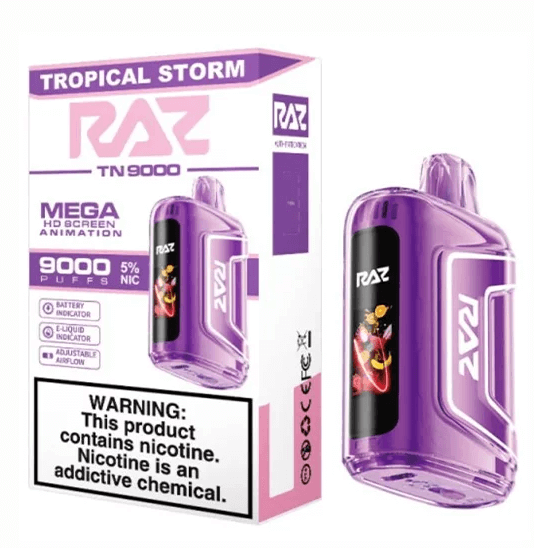 Tropical Storm Flavor RAZ TN9000 Disposable Vape