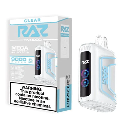 Clear Flavor RAZ TN9000 Disposable Vape